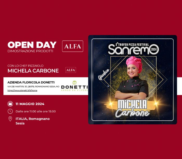 Open Day Pizza con ALFA FORNI