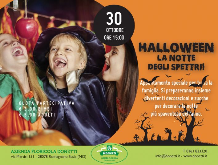 Halloween...la notte degli spettri!