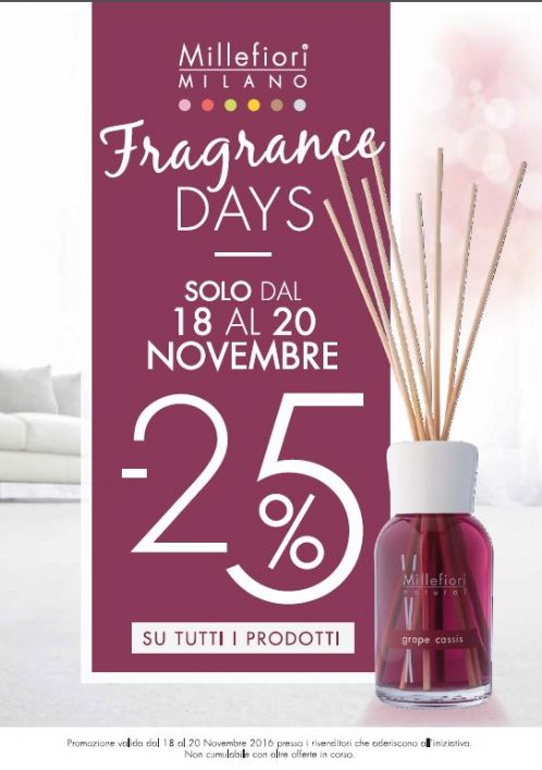 Fragrance days: Millefiori