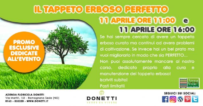 Il tappeto erboso perfetto!